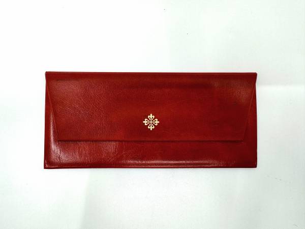 Patek Philippe Kunststoff Etui für das Zertifikat zur Ref. 3700 Nautilus in Stahl 1976
